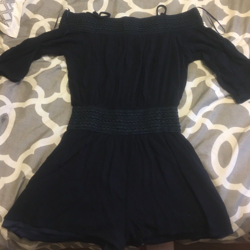 Blue Romper.